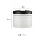 Vacuum Sealed Coffee Canister, 304 Stainless Steel, Airtight Press Type Lid, for Coffee Beans, Tea, Nuts (Green, 1100, Milliliters) - Image 2