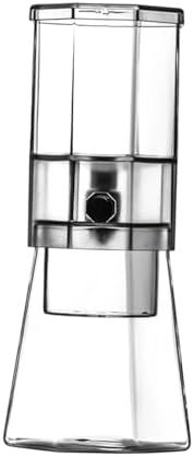 Iced Coffee Maker Cold Brew Coffee Maker Glass Carafe Drip Coffee Maker Glass Pitcher Portable Design Easy to Clean Detachable Parts Compact and Heat, Clear - Image 7