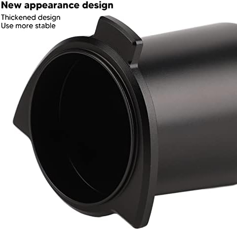 Dosing Cup, 54mm Espresso Coffee Dosing Cup, Anti Flying Powder Feeder Cup, Aluminium Alloy Coffee Dosing Mug for 8 Series Coffee Machine (Black) - Image 3