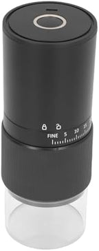 ZJchao Portable Electric Coffee Grinder Adjustable Ceramic Conical Burr, with Built in Battery for Home Travel Camping Office - Image 4
