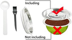 Reusable Coffee Capsule Lid for 150/230/414ML Refillable Pod - Image 2