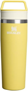 STANLEY Cafe To Go Travel Mug 20 oz | Leakproof Two-Part Drink Through Lid | Tumbler Cup for Coffee, Tea and Drinks | Insulated Stainless Steel Coffee Mug | BPA-Free | Daffodil by Unknown