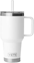 YETI Rambler 35 oz Straw Mug 2.0, White by YETI