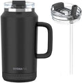 Hydraful 64 oz Tumbler with Handle and Straw - 100% Leak-Proof - Insulated Cup Reusable Stainless Steel Large Water Bottle Travel Mug for Gym, Hiking, and Camping - Gifts for Women Men Him Her by Hydraful