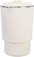 Travel Electric Kettle 600ml Capacity 600W Fast Heating Stainless Steel Portable Hot Water Boiler for Business Trip (US Plug 110V) by Unknown