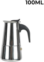 Octagonal Moka Pot 50-600ml Italian Stovetop Espresso Maker Aluminum A/B - Image 2