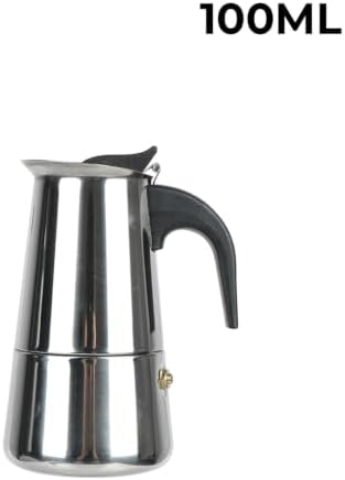 Octagonal Moka Pot 50-600ml Italian Stovetop Espresso Maker Aluminum A/B - Image 2