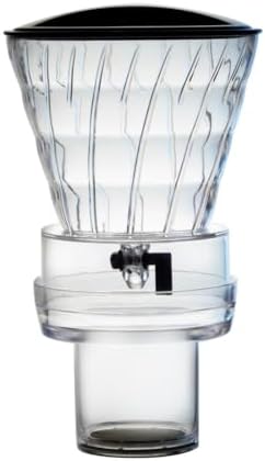 Water Drip Coffee Machine Reusable Filter Tools Glass Espresso Coffee Dripper Pot Ice Cold Brew Coffee Maker(Filter cup) by Unknown