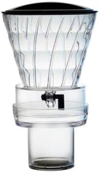 Water Drip Coffee Machine Reusable Filter Tools Glass Espresso Coffee Dripper Pot Ice Cold Brew Coffee Maker(Filter cup) by Unknown