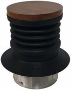 Coffee Cleaning Bellows Air Blower Bean Reservoir Wooden Top Appliance Part for Grounds Removal Suitable for Baristas by Leefasy
