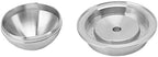 Stainless Steel Refillable, Suitable for Vertuoplus Plus Coffee Machine Coffee Capsules Set Reusable Filters Capsules Reusable Stainless Steel Pods Compatible with GCA1 ENV - Image 7