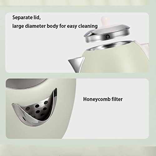 Electric Kettle 1l/35oz Electric Kettle Stainless Steel Water Kettle Vintage Hot Water Boiler Fast Boil Auto Shutoff Boil Dry Protection Portable - Image 3