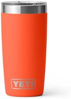 YETI Rambler 10 oz Tumbler, Stainless Steel, Vacuum Insulated with MagSlider Lid, Papaya - Image 3
