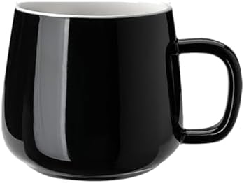 Ceramic Coffee Dripper Spiral Style Reusable Pour Over Maker With Detachable Stand For 1-2 Cups - Drip Filter Cup(Black Coffee Cup) by Unknown