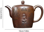 Tea Kettle Retro Purple Clay Teapot Household Large Capacity Coffee Pot Portable Travel Teapot Ceramic Tea Infuser - Image 2
