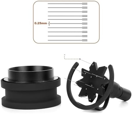 Espresso Rotary 51MM 51MM 58MM,Espresso Coffee Stirrer With Dosing Funnel&Stand Coffee Maker Accessories(54mm) - Image 3