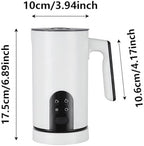 Electric Milk Frother, 4-in-1 Automatic Milk Steamer & Foamer 11.8oz/350ml, Automatic Warm and Cold Foam Maker and Milk Warmer for Latte, Cappuccinos, Macchiato (A) - Image 4