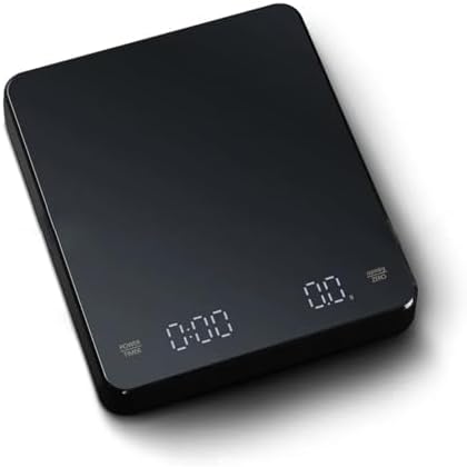 Digital Scale, 3kg/0.1g Electronic Coffee Scale Pour Over Espresso Smart Automatic Timing Digital LED Kitchen Cooking Baking Scales - Image 2