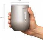 Corkcicle Stemless Wine Tumbler with Lid, 12 oz, Latte - Image 7