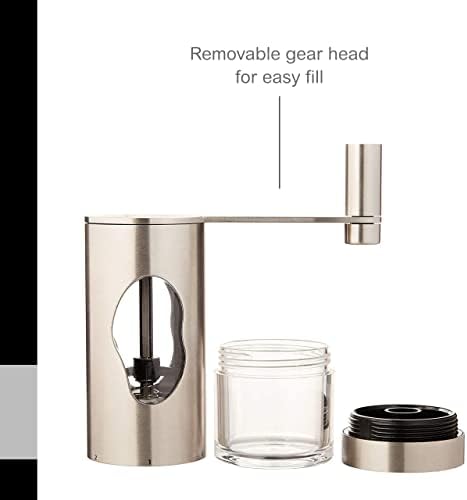 AdHoc Mrs. Bean Stainless Steel Coffee Grinder, Stainless Steel - Image 5