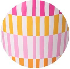 Swig Life 22oz Insulated Travel Mug with Handle & Lid, Sherbet Stripe - Image 2