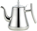 Premium Gooseneck Stainless Steel Tea Kettle - 1L Capacity for Perfect Pour Over Coffee & Tea, Ideal for Home, Office & Camping(OneColor,1.1 Quart) by Unknown