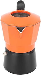2 Valve Aluminium Alloy Moka Pot, Stovetop Coffee Pot, Classic Italian Coffee Maker, Heat Resistant Moka Pot, Heat Insulation Coffee Maker Pot for Office Home (300ml 6 Cups) - Image 7