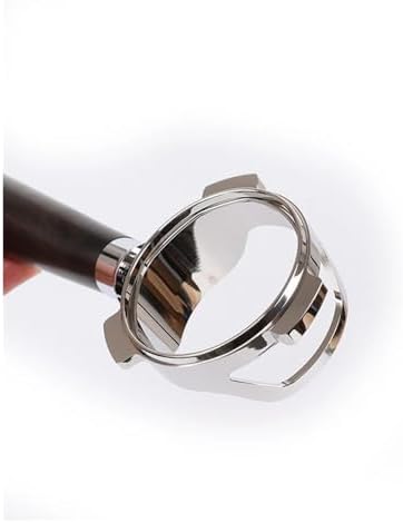 Coffee Handle, 54mm Coffee Bottomless Portafilter Naked Hollow Out Design, Compatible For Breville Sage 870 878 880(Colour Wood3) - Image 5