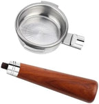 58mm Bottomless Portafilter with 2 Filter Basket(BES920 Red wood) - Image 5