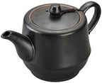 Rural Style Ceramic Teapot with Stainless Steel Infuser 16 OZ Black - Image 4