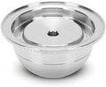 Stainless Steel Refillable Coffee Capsule, Reusable Pod for VertuoPlus to Reduce Waste, Complete Kit with Brush, Spoon and Rubber Rings (230ML) by Unknown
