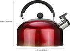 ABOOFAN Whistling Tea Kettle for Stove Top Tea Kettle Stovetop Boiling with Ergonomic Handle Large Capacity Safe Material for and Water Boiling Home Kitchen Use - Image 2