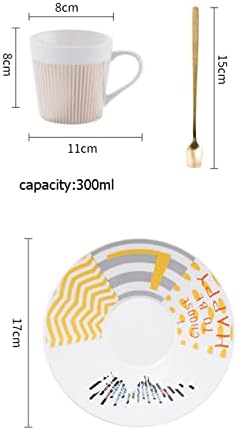 Marabou Mirror Cup and Saucer Creative Luxury Art Mirage Inverted Image Cup Golden Inlay Porcelain Teacup Saucer for Cappuccino,milks,espresso,tea,coffee|Cute Pretty Gifts - Image 5