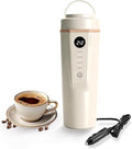 12V/24V Car Kettle, Portable Kettle for Hot Water (CREAM) by Gichies