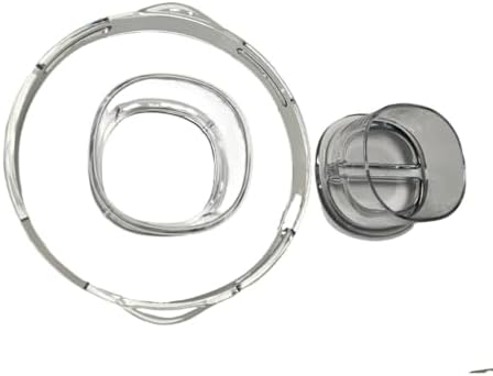 Replacement Mixing Head/lid, Replace the mixing cup, Compatible With Smeg, Milk frother MFF01/MFF11, Home and commercial Accessories(E) by Unknown