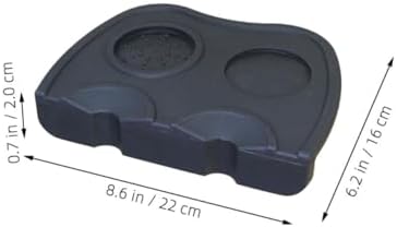 2pcs Silicone Espresso Tamping Mats for Coffee Machine Tool Use - Image 2