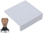 Silicone Coffee Tamper Mat Stainless Steel Coffee Tamper with 58mm Wood Tamper for Home Kitchen Silicone Coffee Tamper Mat (Grey) - Image 3