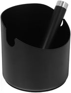 Stainless Steel Espresso Knock Box Large Capacity Waste Bin by Veemoon