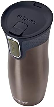 Contigo West Loop Autoseal Travel Mug, Stainless Steel Thermal Mug, Vacuum Flask, Leakproof Tumbler, Coffee Mug with BPA-Free Easy-Clean Lid - Image 6