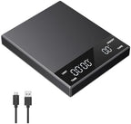 Digital Coffee Scale 3Kg 0.1G High Precision Rechargeable Drip Espresso Scale with Timer Portable Kitchen Scale Fine Scales, - Image 7