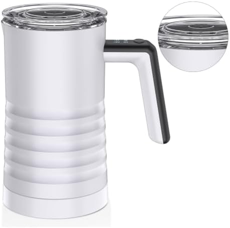 Electric Milk Frother 4 in 1, 400W, 580ml, Hot and Cold (US Plug) - Image 3