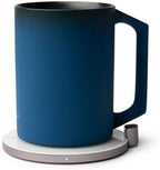 Ui Artist Collection Self-Heating Mug Set | 12 fl oz / 355 mL Ceramic Coffee Mug Warmer, Infrared Temperature Control Heating Mug with OHOM Pad Max for Coffee & Tea (Midnight Abyss) by OHOM