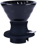 Handmade Pour Over Ceramic Coffee Dripper,One-Touch Switch Control Silicone Ceramics Filter(Combination 1) by Unknown
