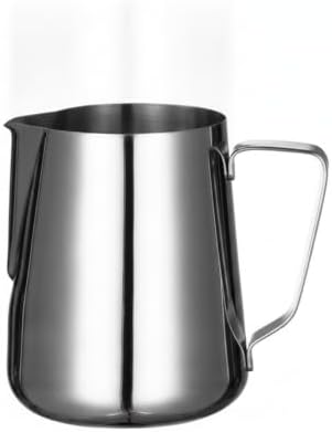 Stainless Steel Milk Frothing Pitcher for Espresso, Latte Art Steaming Jug with Precision Spout, Home Barista Coffee Station Accessory (1 PC) by Unknown