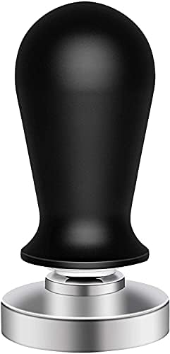 58mm Calibrated Espresso Tamper, Calibrated Coffee Tamper with Spring Loaded Handle Stainless Steel Flat Base, Professional Barista Espresso Hand Tamper by Unknown