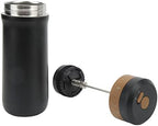 Omabeta Portable Stainless Steel French Press Coffee Maker Insulated Travel Mug for Coffee Lovers 320ML - Image 4