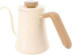 Qinlorgo Gooseneck Kettle, Electric Pour Over Coffee and Tea Kettle, Stainless Steel Water Boiler with Thermometer for Optimal Brewing, 600ml Capacity, Ideal for Home & Camping - Image 7
