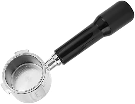 Bottomless Portafilter Coffee Machine Handle, Stainless Steel Filter Holder Basket Replacement Tool, Ergonomic Wooden Handle for Espresso Extraction, Barista Accessory for Home and (51mm/2.0in) - Image 4