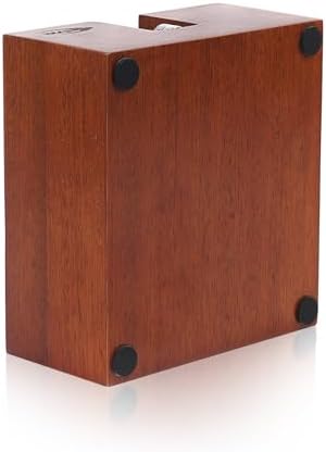 IKAPE 51/53/54mm Espresso Tamper Station, Wooden Coffee Tamper Holder Base, Espresso Tamp Mat Stand Fit for 51, 53, 54 mm Espresso Accessories - Can be Adjustable Portafilters Stand Height - Image 3