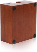 IKAPE 51/53/54mm Espresso Tamper Station, Wooden Coffee Tamper Holder Base, Espresso Tamp Mat Stand Fit for 51, 53, 54 mm Espresso Accessories - Can be Adjustable Portafilters Stand Height - Image 3